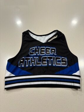 Cheer Athletics Sports Bra, AM, Rebel.